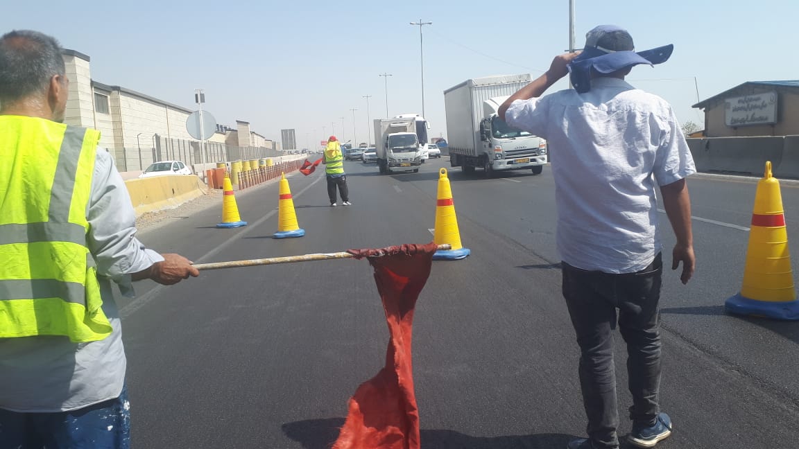 در چه دمایی رنگ ترافیکی سرد اجرا میشود