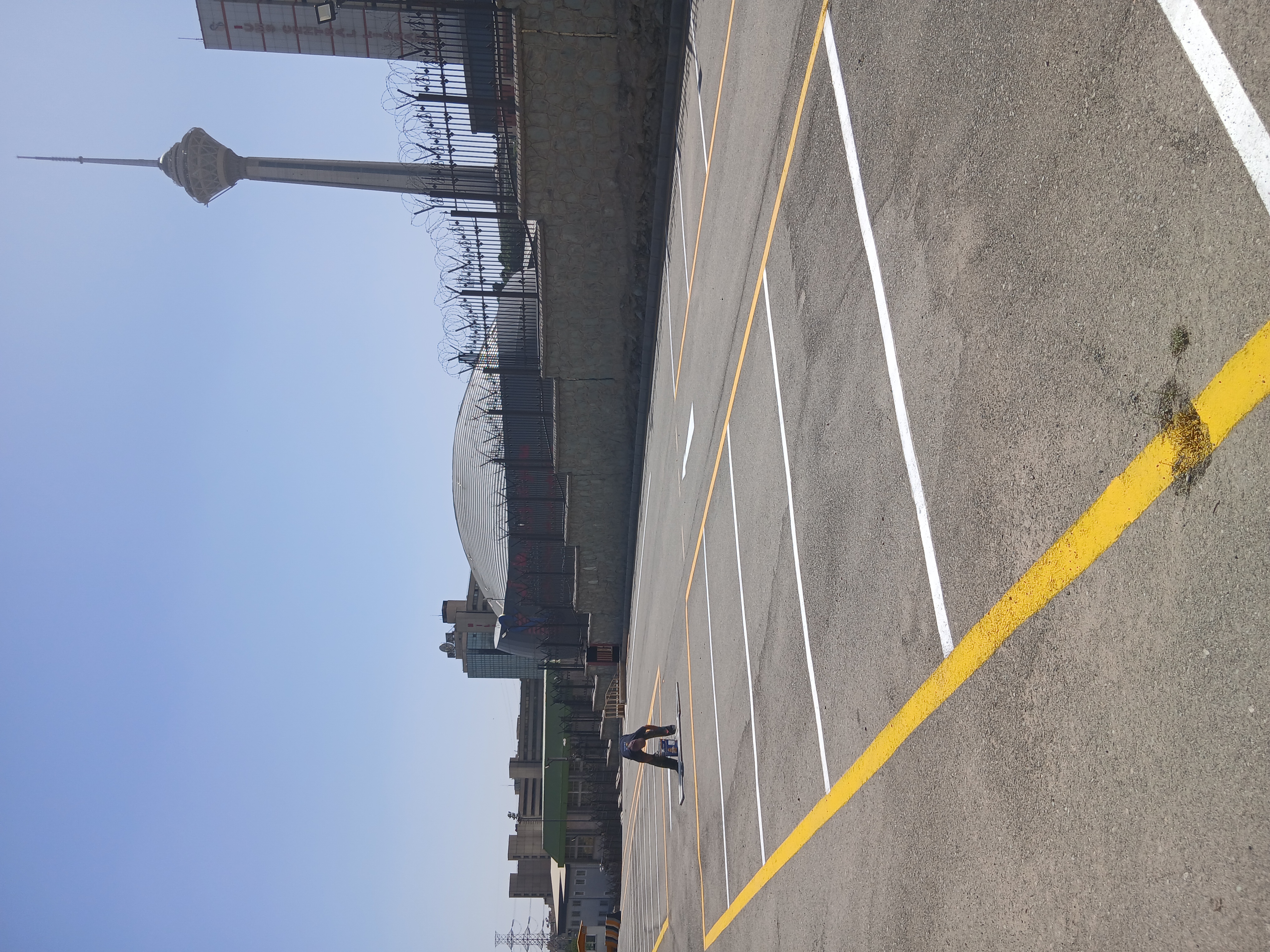 اجرای خط کشی پارکینگ